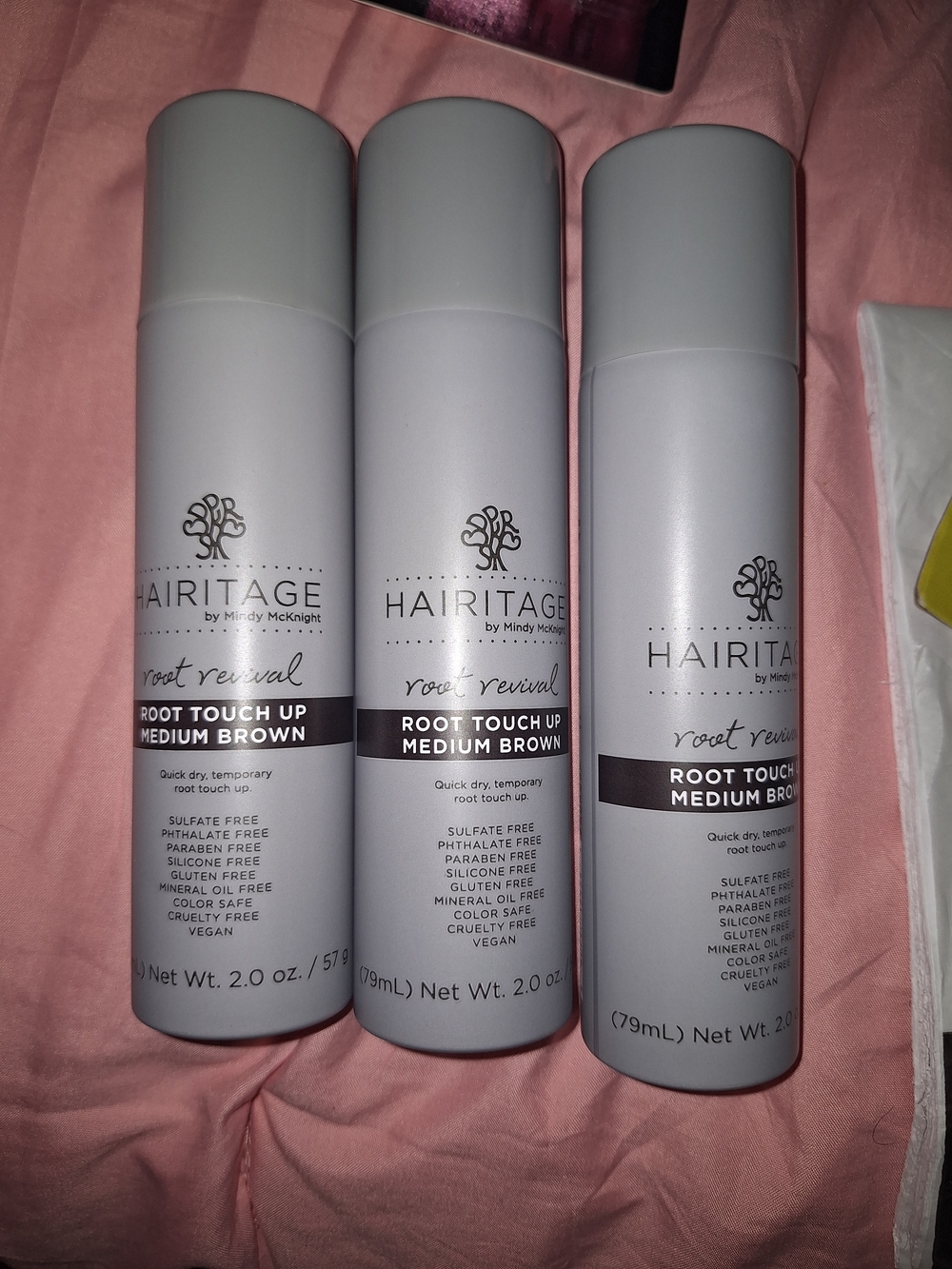 Hairitage Root Revival Root Touch Up Spray - Medium Brown
